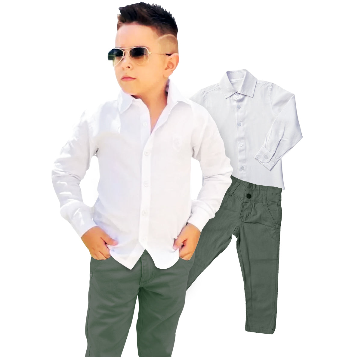 Calça e Camisa Espore Fino Varias Cores 1 ao 16 anos