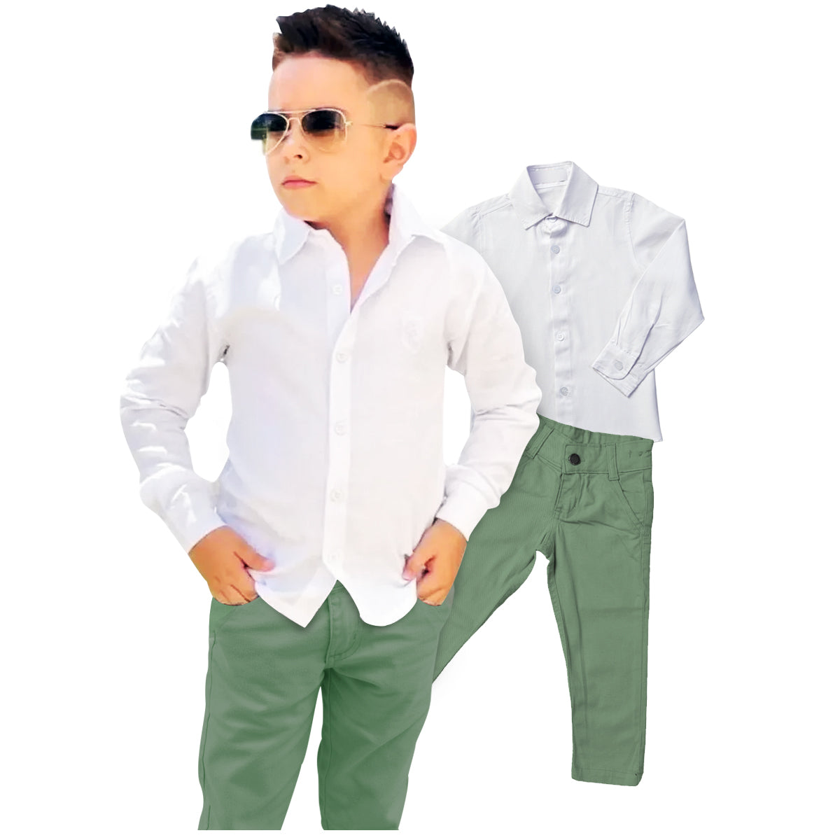 Calça e Camisa Espore Fino Varias Cores 1 ao 16 anos