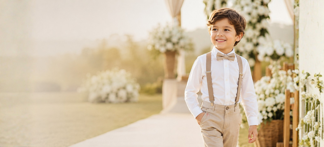 Como escolher roupa social infantil para casamento, batizado e pajem?