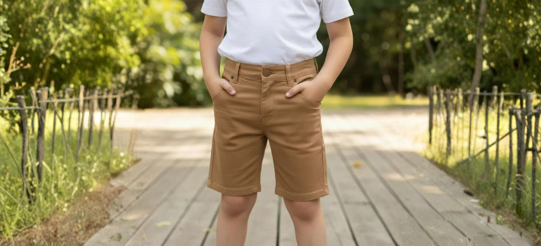 Bermuda sarja infantil: conforto e estilo para o dia a dia e ocasiões especiais
