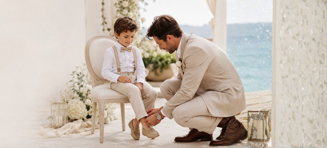 Como preparar o pajem para entrar no casamento sem medo?