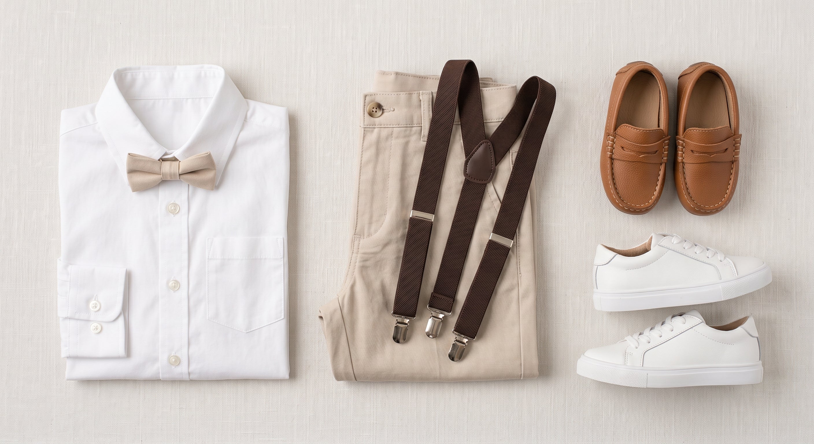 Tênis ou mocassim infantil masculino: qual o sapato certo para usar com roupa social?