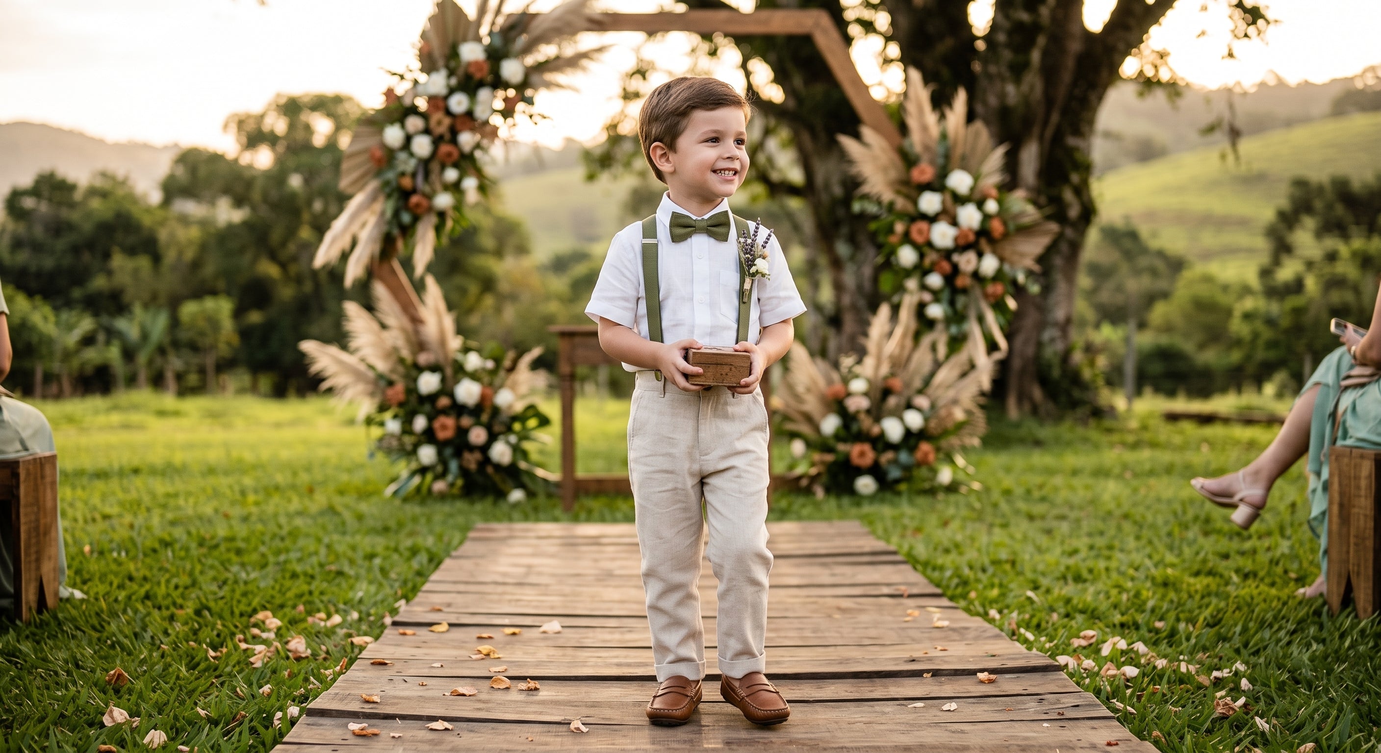 Roupa de pajem para Mini Wedding e Casamento Civil: Como vestir a criança?