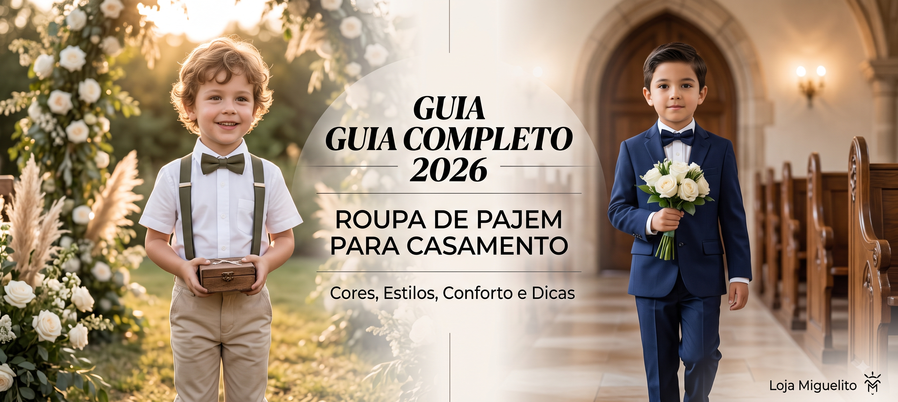 Roupa de Pajem para Casamento: Como Escolher o Look Perfeito em 2026