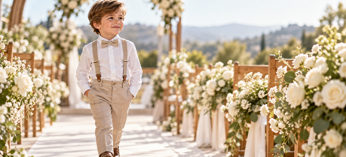 Como escolher a roupa do pajem para casamento: cores, modelos e dicas para acertar no look