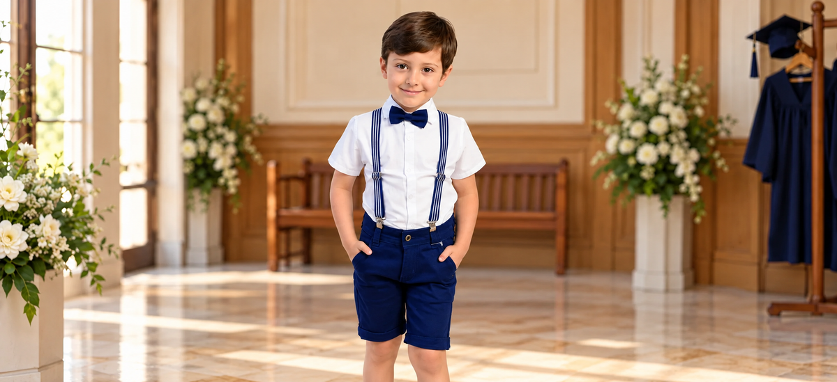 Bermuda na formatura infantil: o que confirmar com a escola