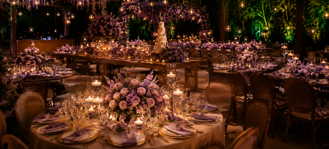 Casamento lavanda: saiba como usar essa cor no seu grande dia