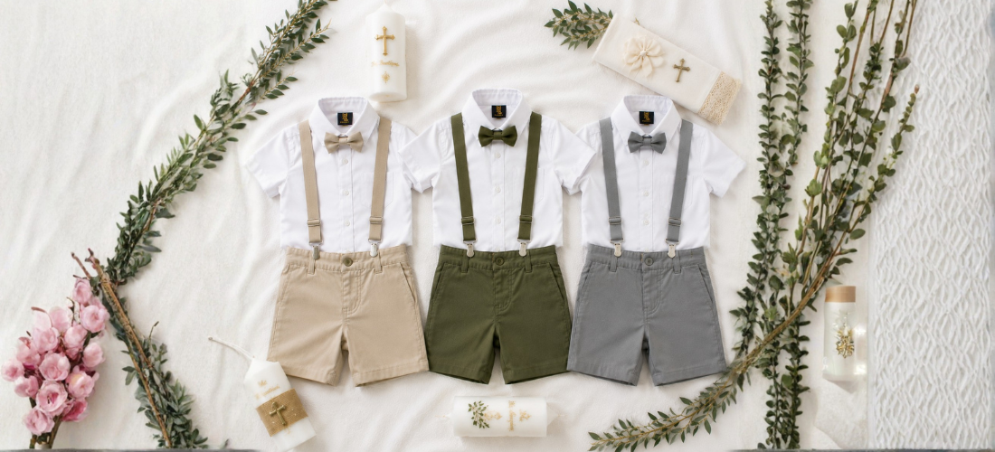 Roupa de batizado de bebê precisa ser obrigatoriamente branca?