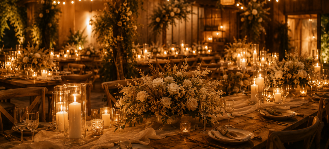 Decoração de Casamento Rústico: Inspirações Sofisticadas para um Casamento Elegante e Atemporal