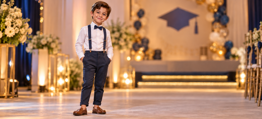 Roupa para Formatura do ABC: como vestir o menino para esse momento especial