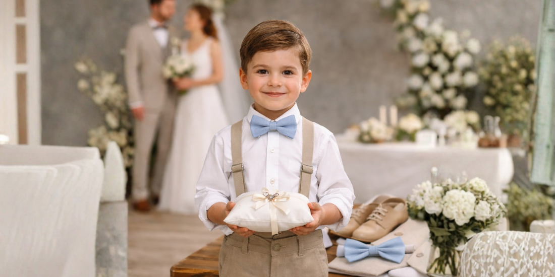 Como escolher a roupa ideal para pajem de casamento em 2026: guia completo para mães