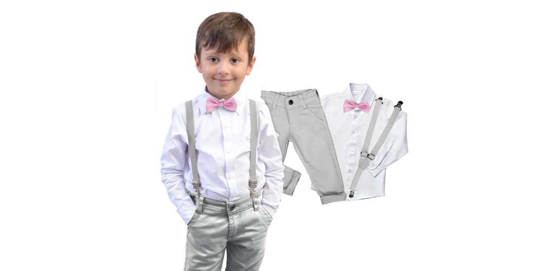 Pajem carregando alianças no casamento