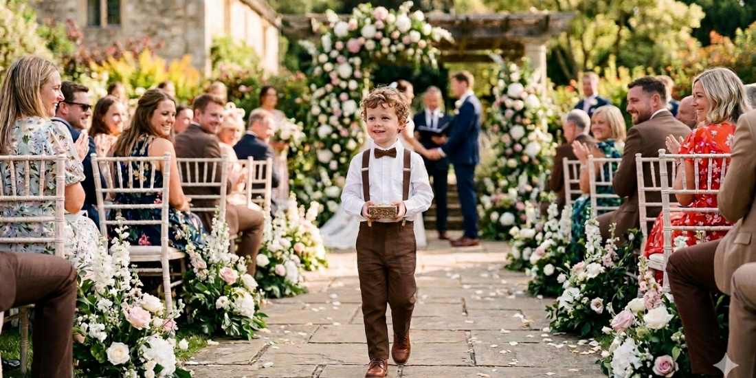 Que tipo de roupa de pajem usar em casamento de dia?