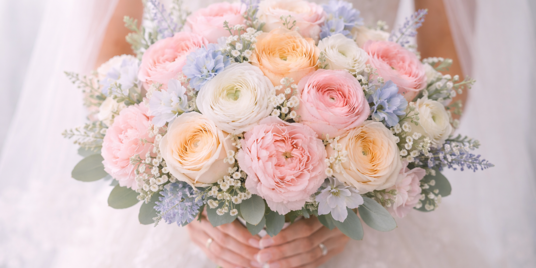 Cores de flores para buquê de noiva: como escolher a combinação perfeita