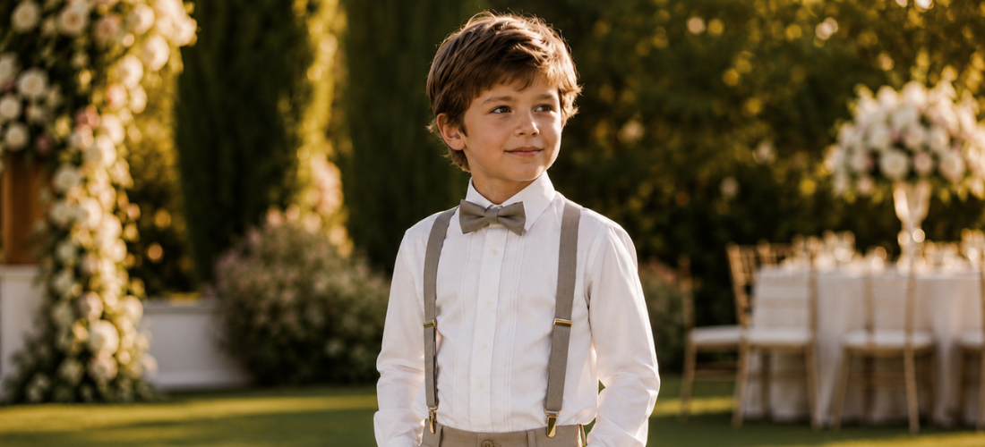 Roupa social infantil para casamento: guia completo para pais