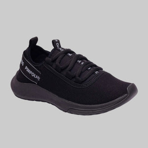 Tenis Preto com Cadarço Pimpolho