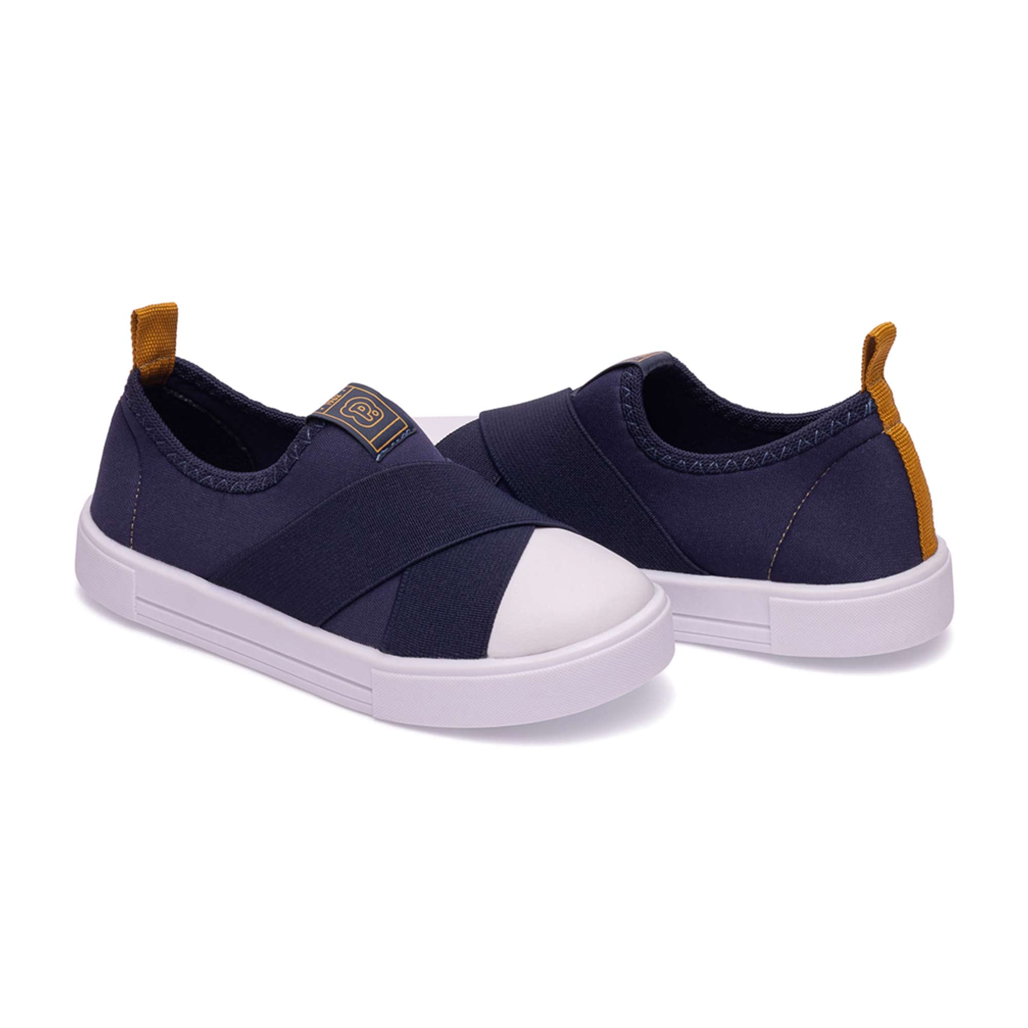 Tênis Calce Fácil Step Azul marinho Pimpolho