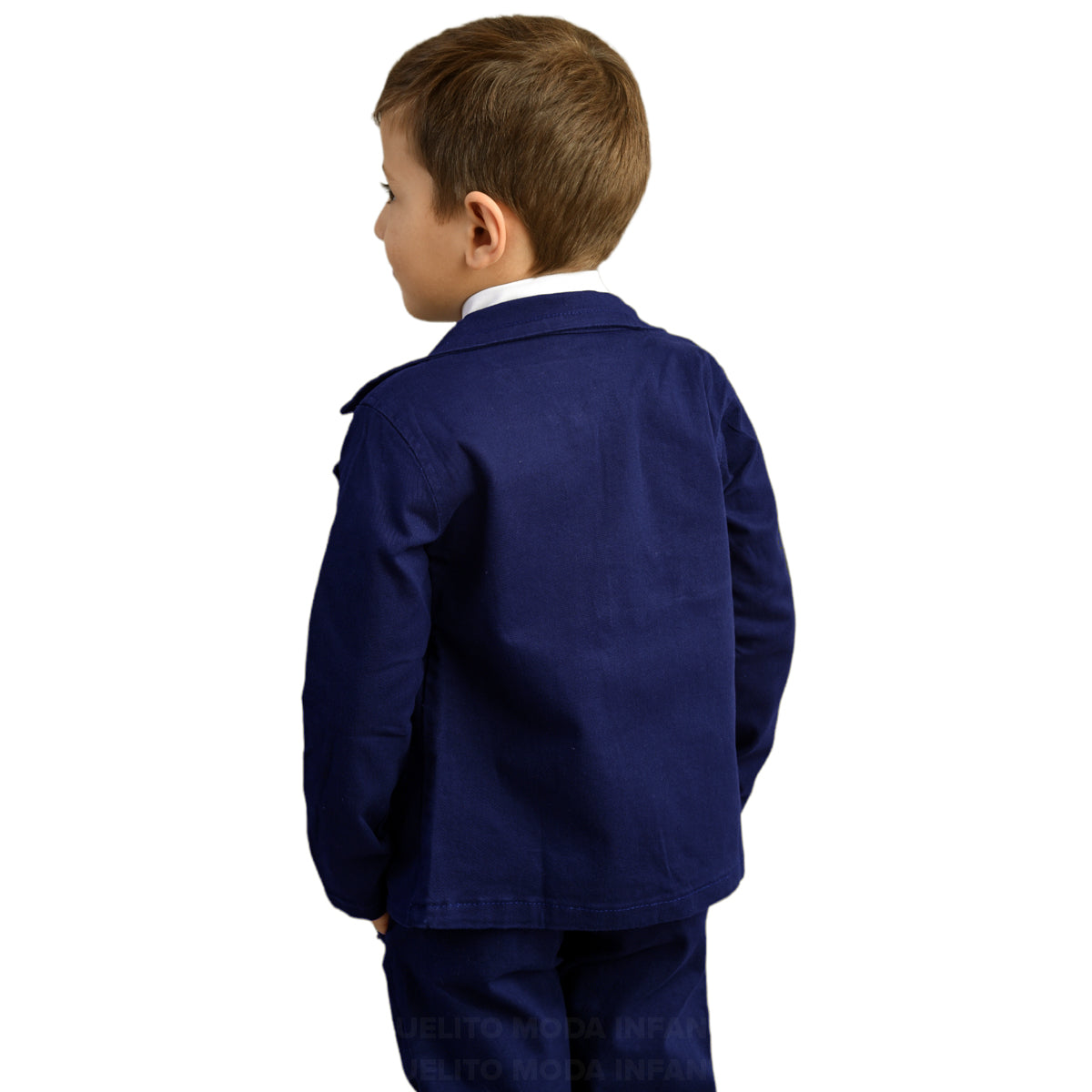 Kit com 2 peças Blazer Sarja e Gravata Infantil 1 ao 16 anos (Atacado)