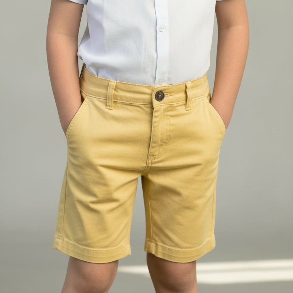 Bermuda Sarja Infantil Tam 1 ao 12 | Diversas Cores e Modelos