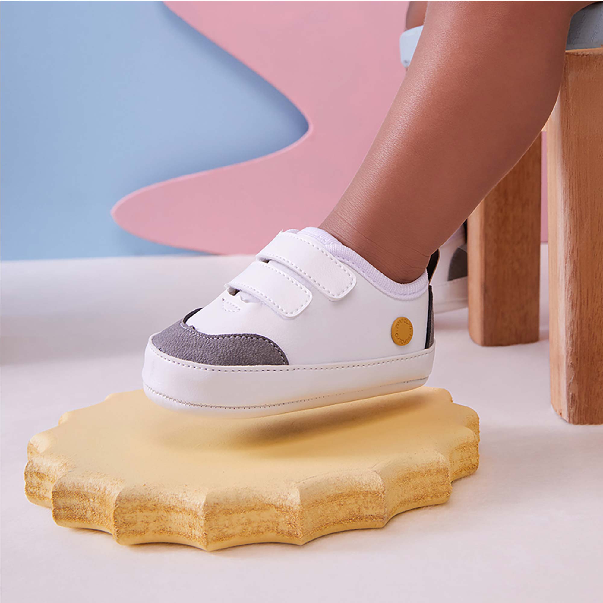 Mini Urban Branco e Cinza Pimpolho