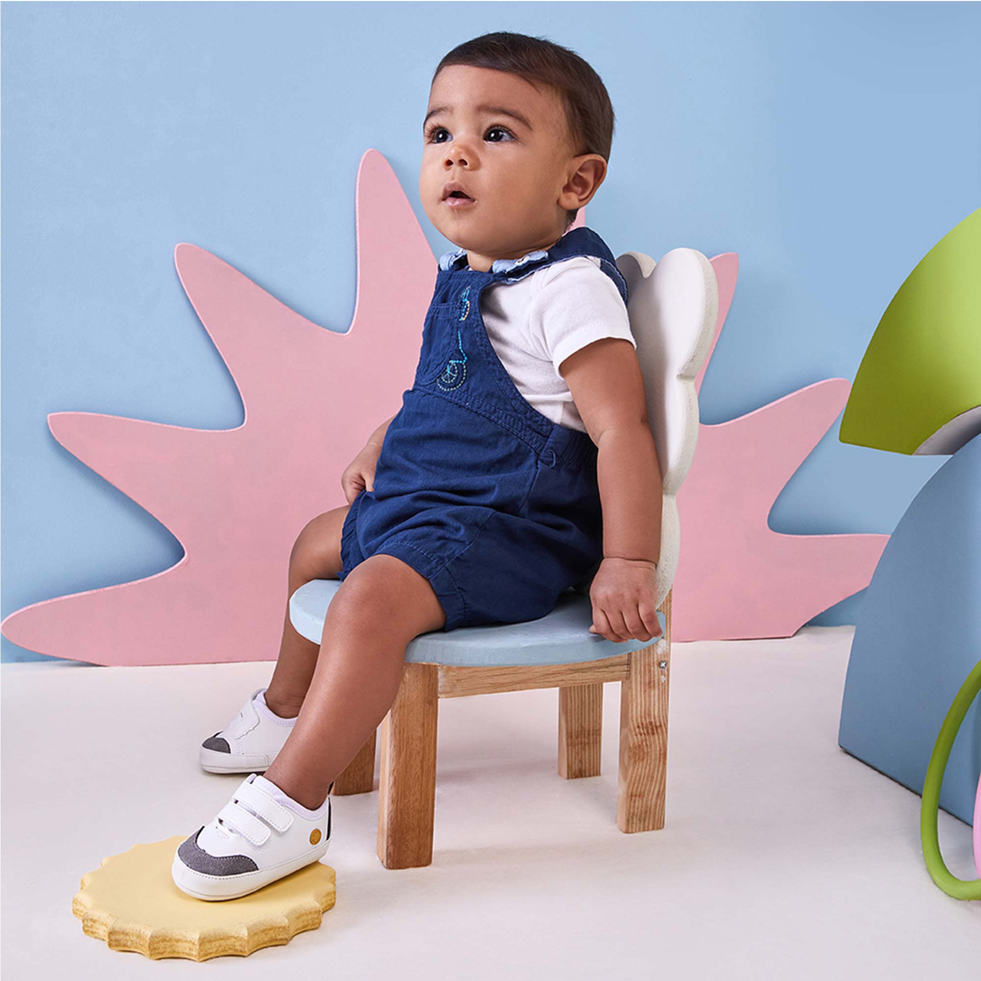 Mini Urban Branco e Cinza Pimpolho