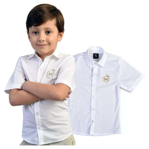 Camisa Luxo Social Personalizada Miguel, Matheus , Matteo (Atacado)