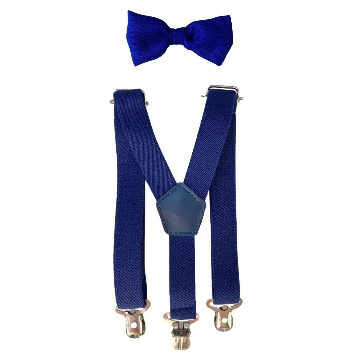 Kit Gravata Borboleta e Suspensório - INFANTIL Várias Cores (Atacado)