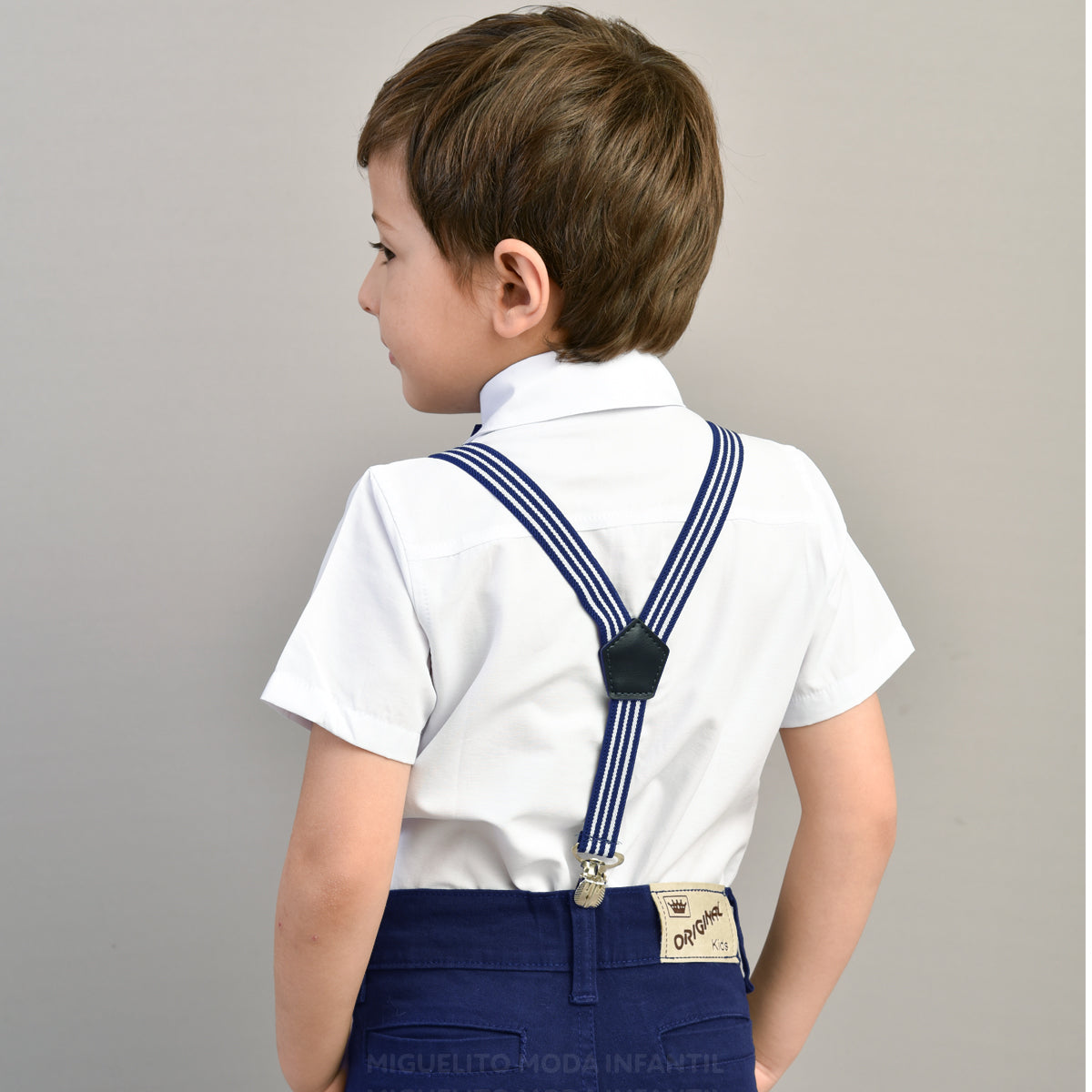 Roupas De Bebe Menino Festa Casamento Aniversário - Azul Marinho (Atacado)