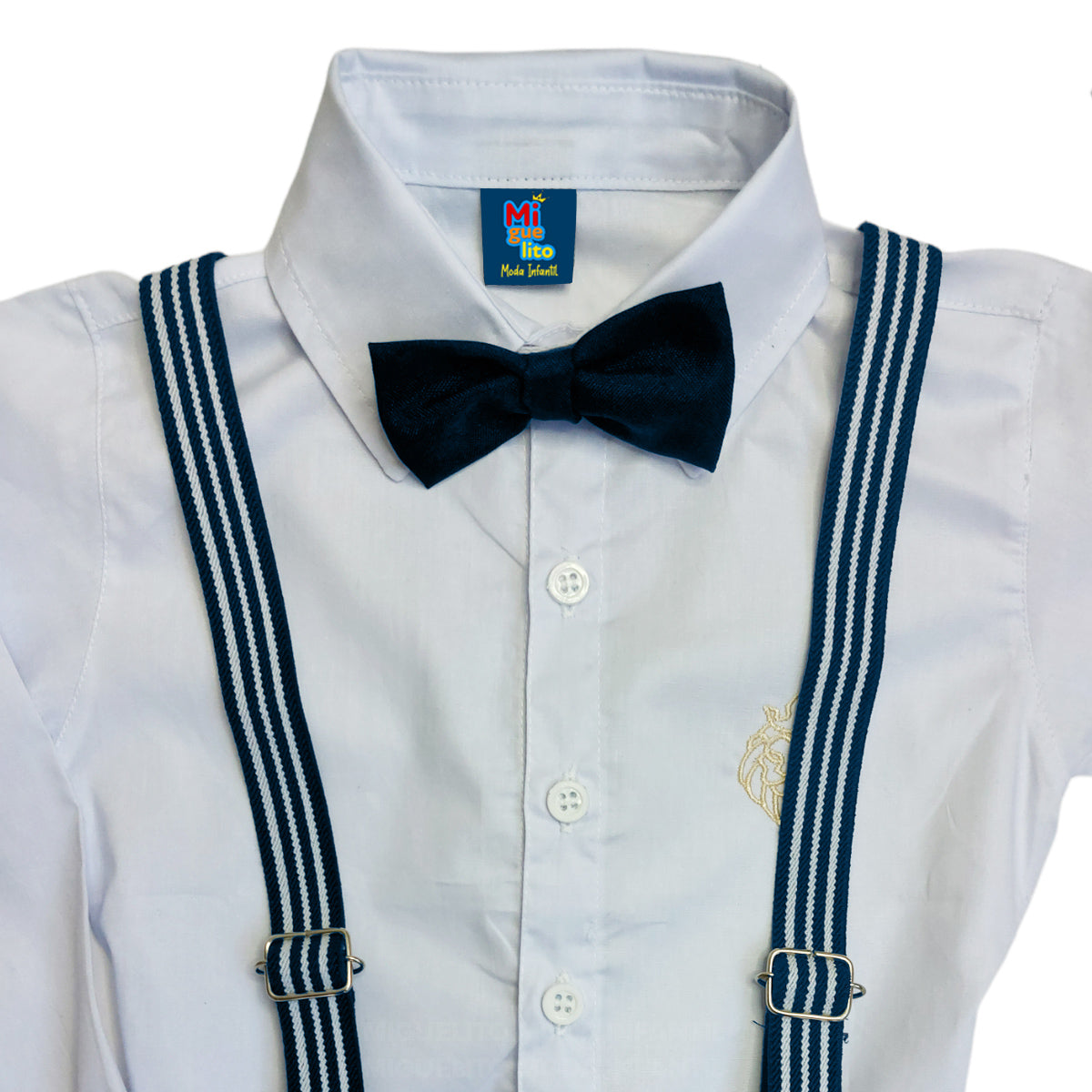 Roupas De Bebe Menino Festa Casamento Aniversário - Azul Marinho (Atacado)