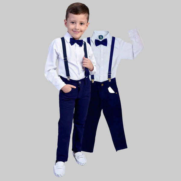 Conjunto Social  Menino Calça Azul Marinho P ao 16 anos