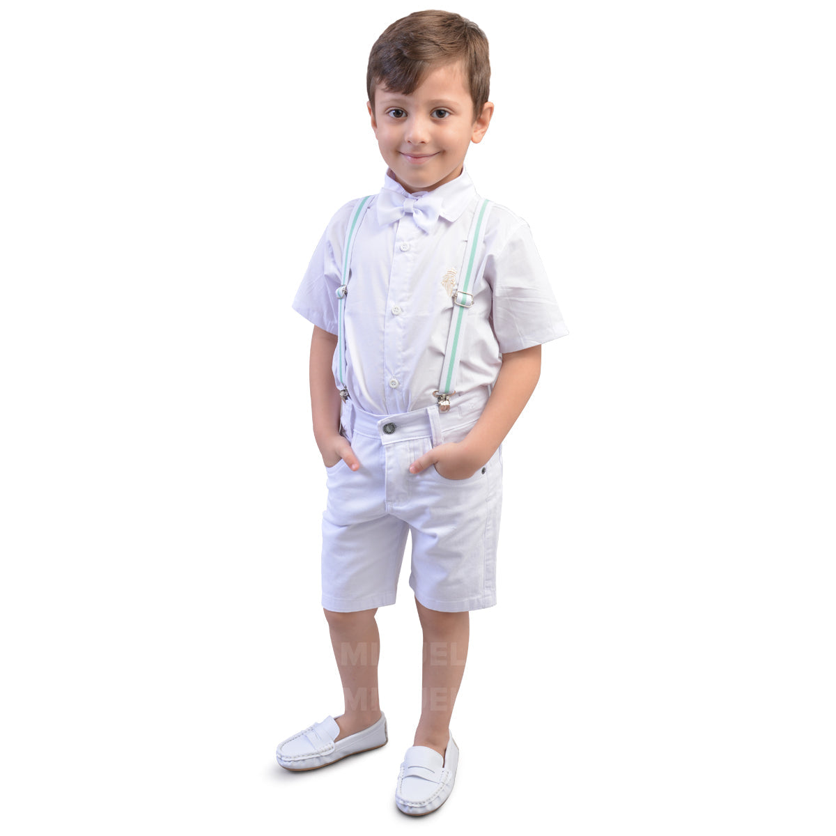 Conjunto De Bebê Menino Batizado Casamento Com Sapato (Atacado)