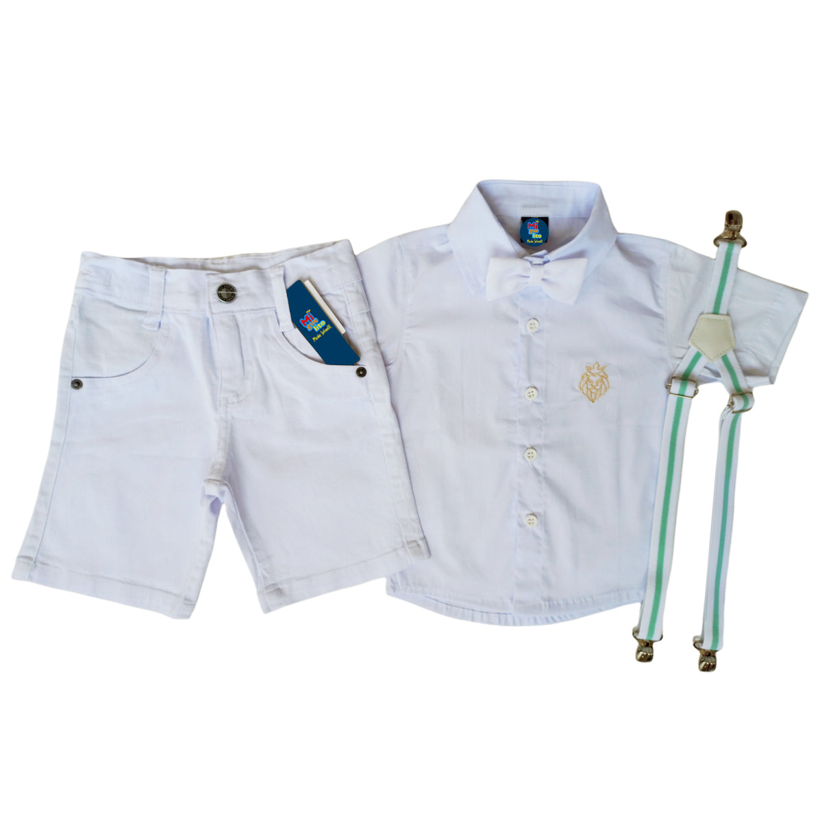 Conjunto De Bebê Menino Batizado Casamento Com Sapato (Atacado)