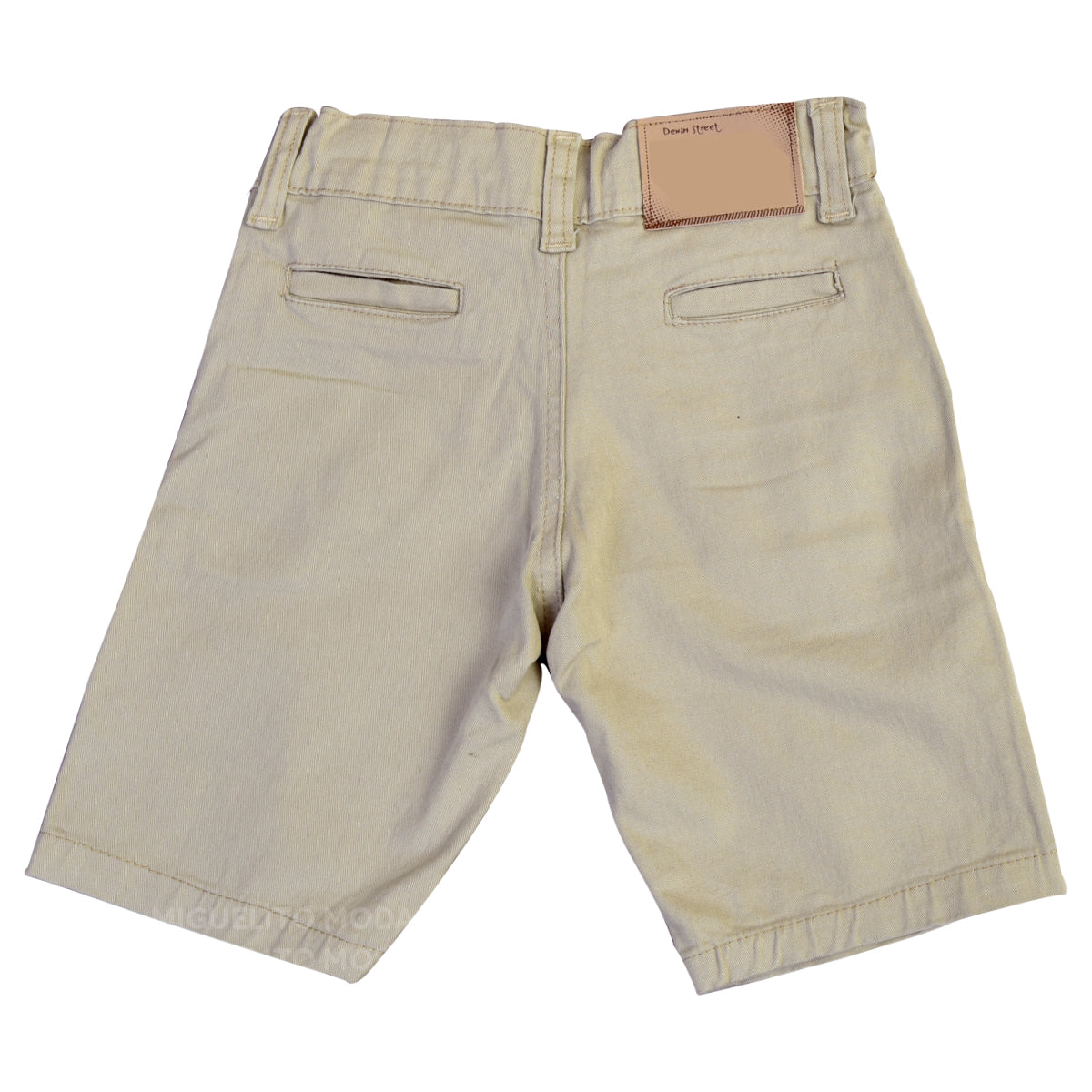 Bermuda Jeans Sarja Juvenil Com Suspensório E Gravata Borboleta Masculino (Atacado)