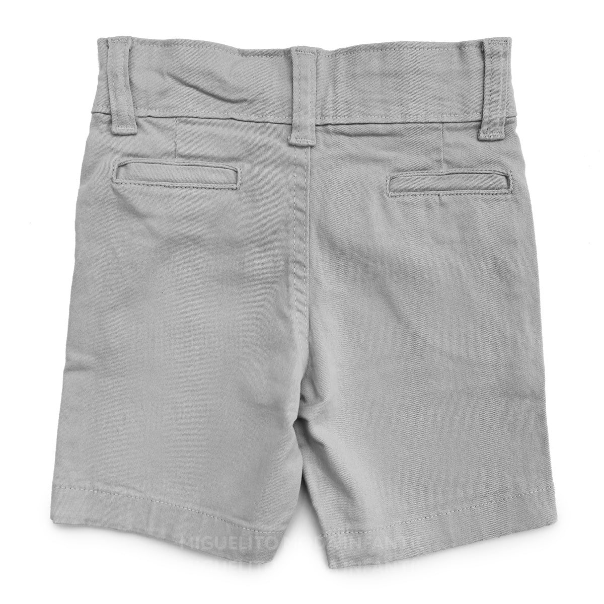Bermuda Bolso Faca Sarja Infantil e Juvenil
