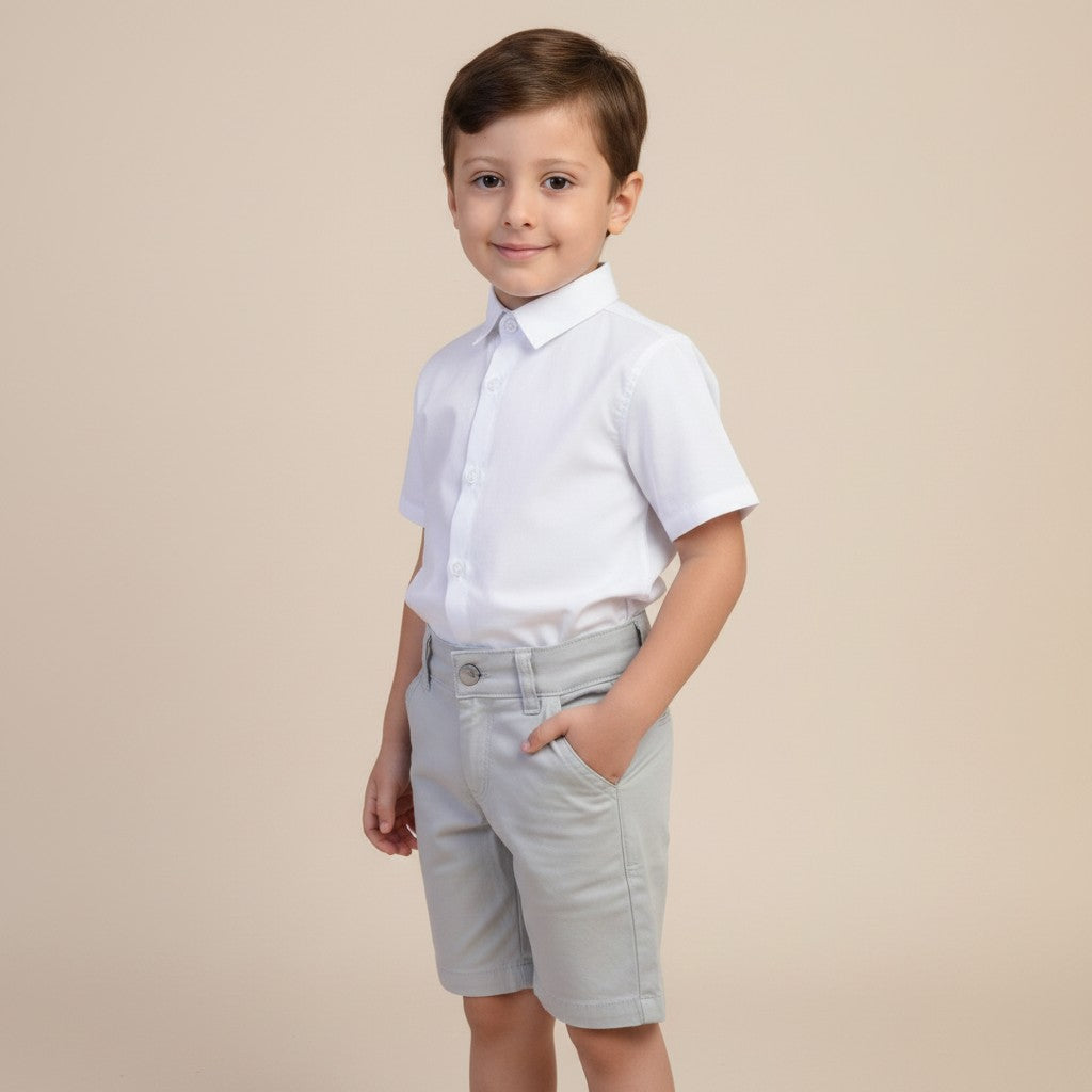 Bermuda Bolso Faca Sarja Infantil e Juvenil