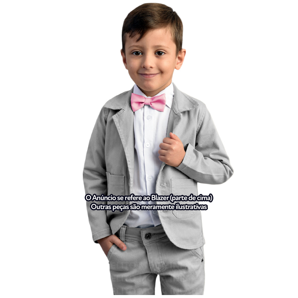 Blazer  Social Infantil e Juvenil Várias Cores de 1 á 16 anos (Atacado)