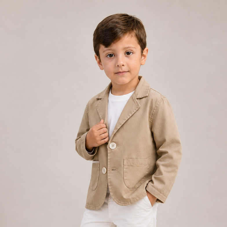 Blazer Social Sarja Infantil e Juvenil