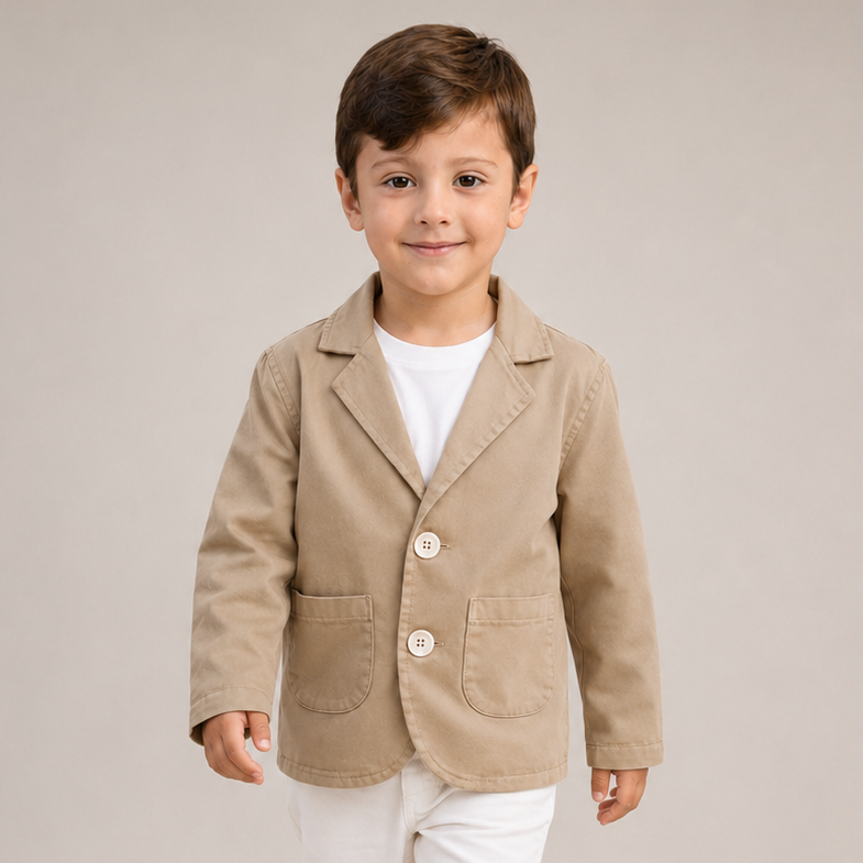 Blazer Social Sarja Infantil e Juvenil