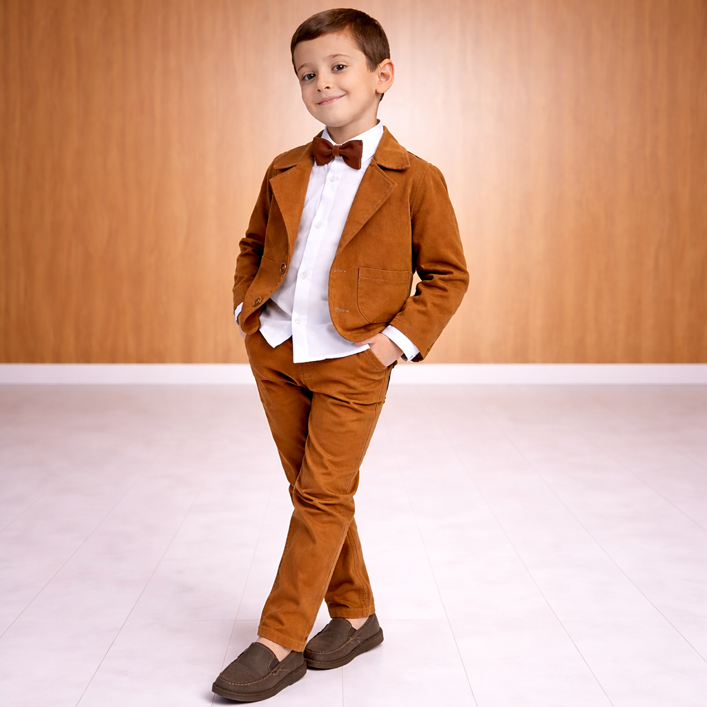 Conjunto Blazer Sarja 4 Peças Várias cores 1 ao 16 anos