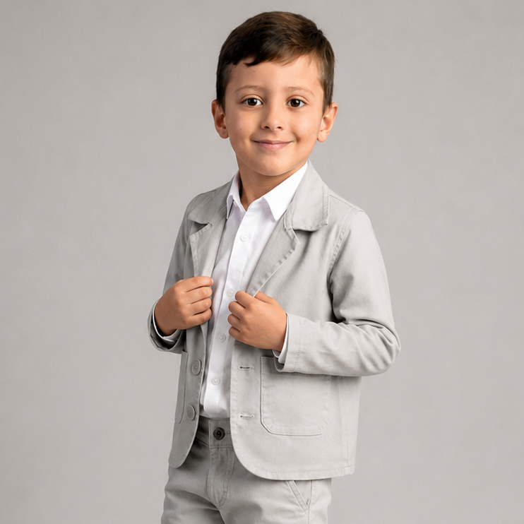 Blazer Social Sarja Infantil e Juvenil