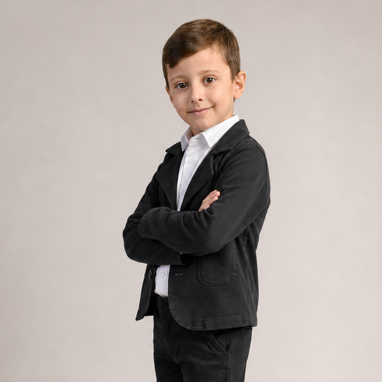 Blazer Social Sarja Infantil e Juvenil
