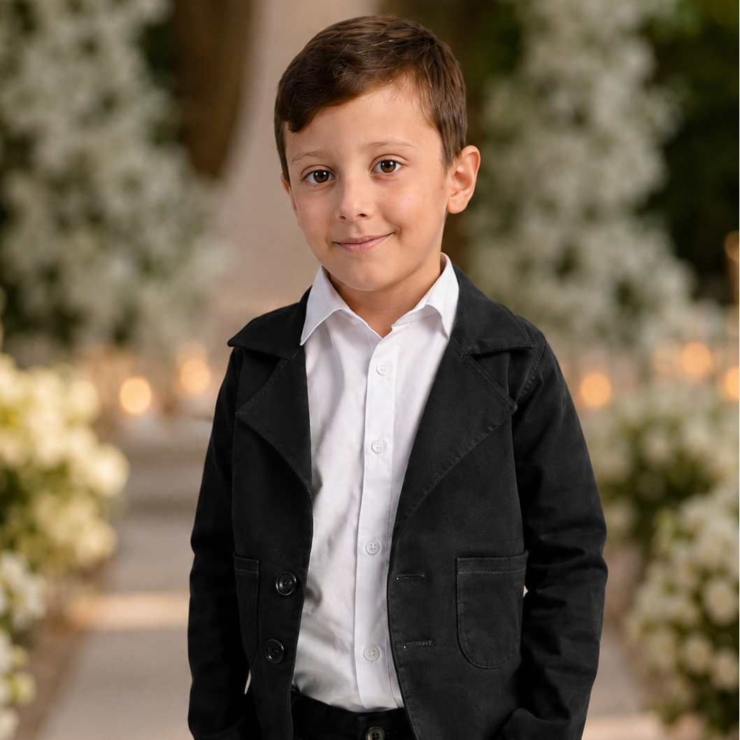Blazer Social Sarja Infantil e Juvenil