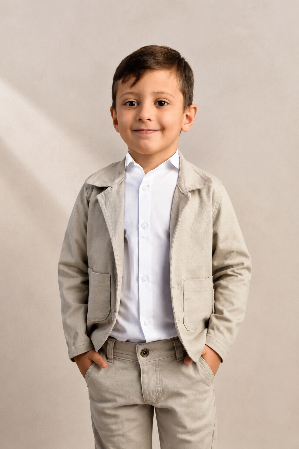 Conjunto Blazer Sarja 3 peças - Calça - Camisa e Blazer 1 ao 16