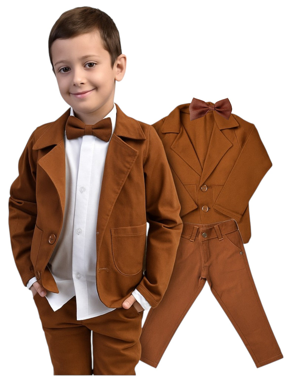 Conjunto Blazer Sarja 4 Peças  Várias cores 1 ao 16 anos