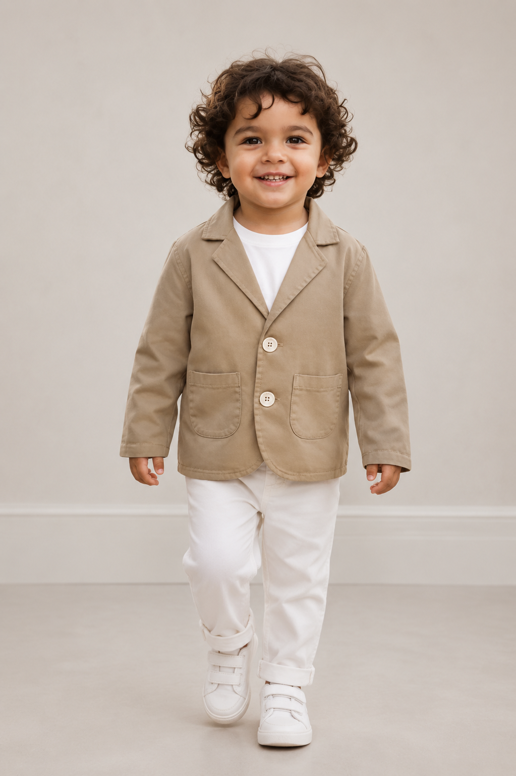 Blazer Infantil Masculino Sarja - Envio imediato