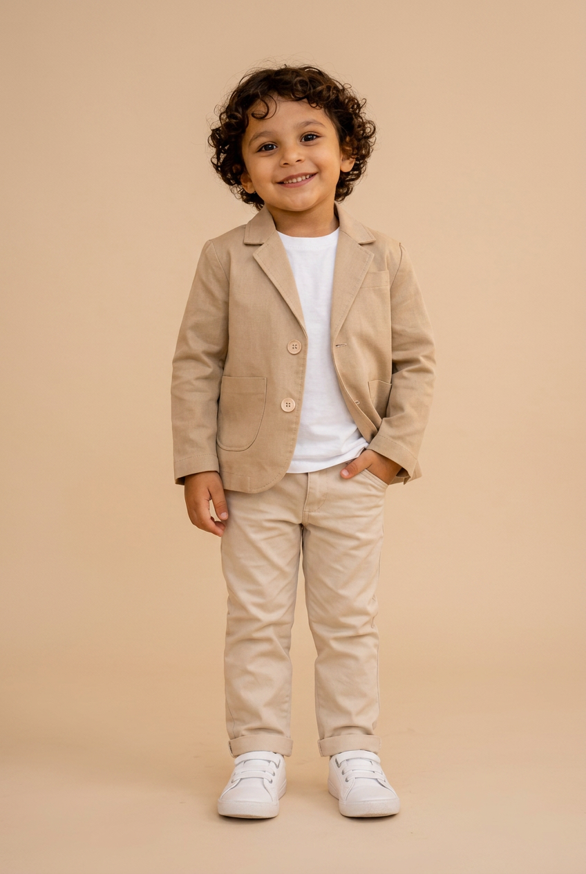 Blazer Infantil Masculino Sarja - Envio imediato