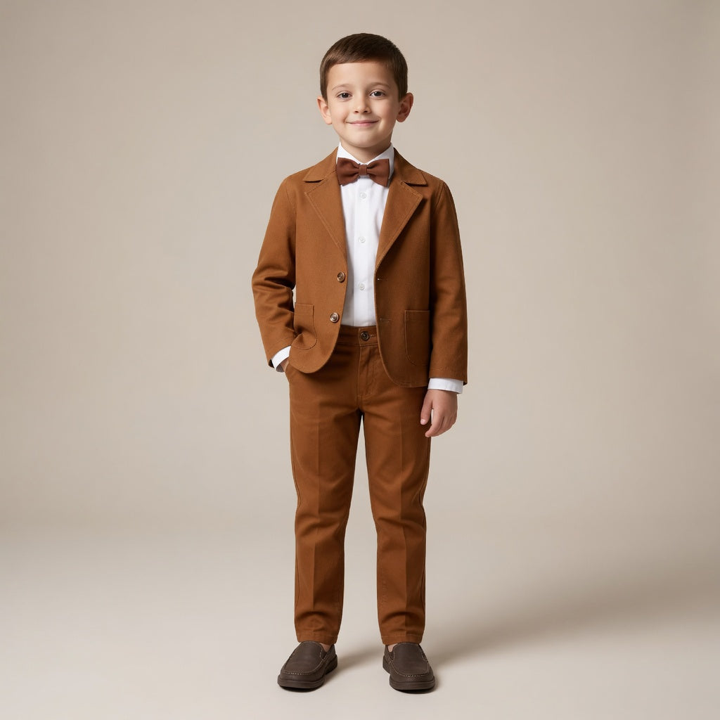 Conjunto Blazer Sarja 4 Peças  Várias cores 1 ao 16 anos