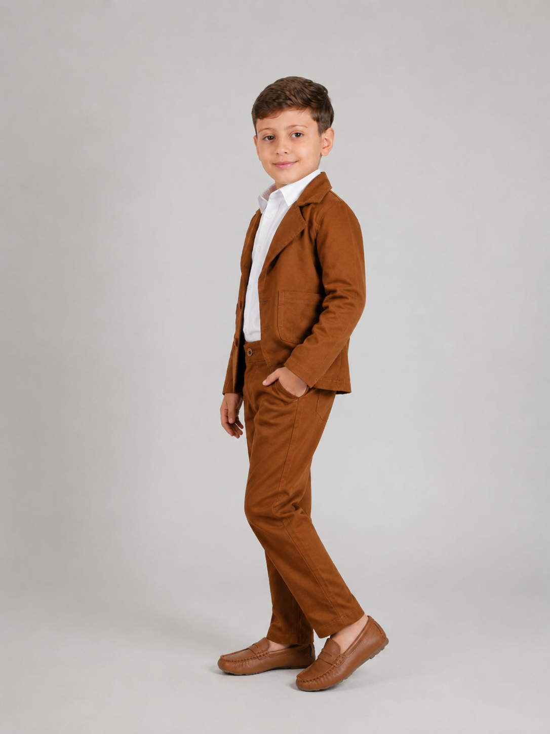 Blazer Infantil Masculino Sarja - Envio imediato