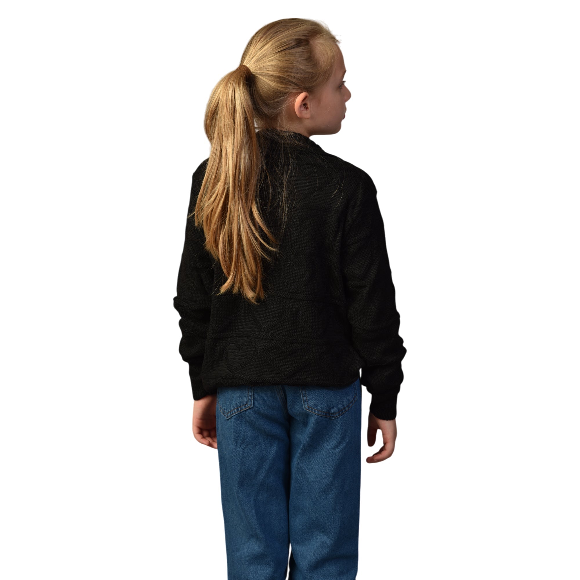 Blusa Sueter Lã Tricô Infantil Meninas Inverno (Atacado)