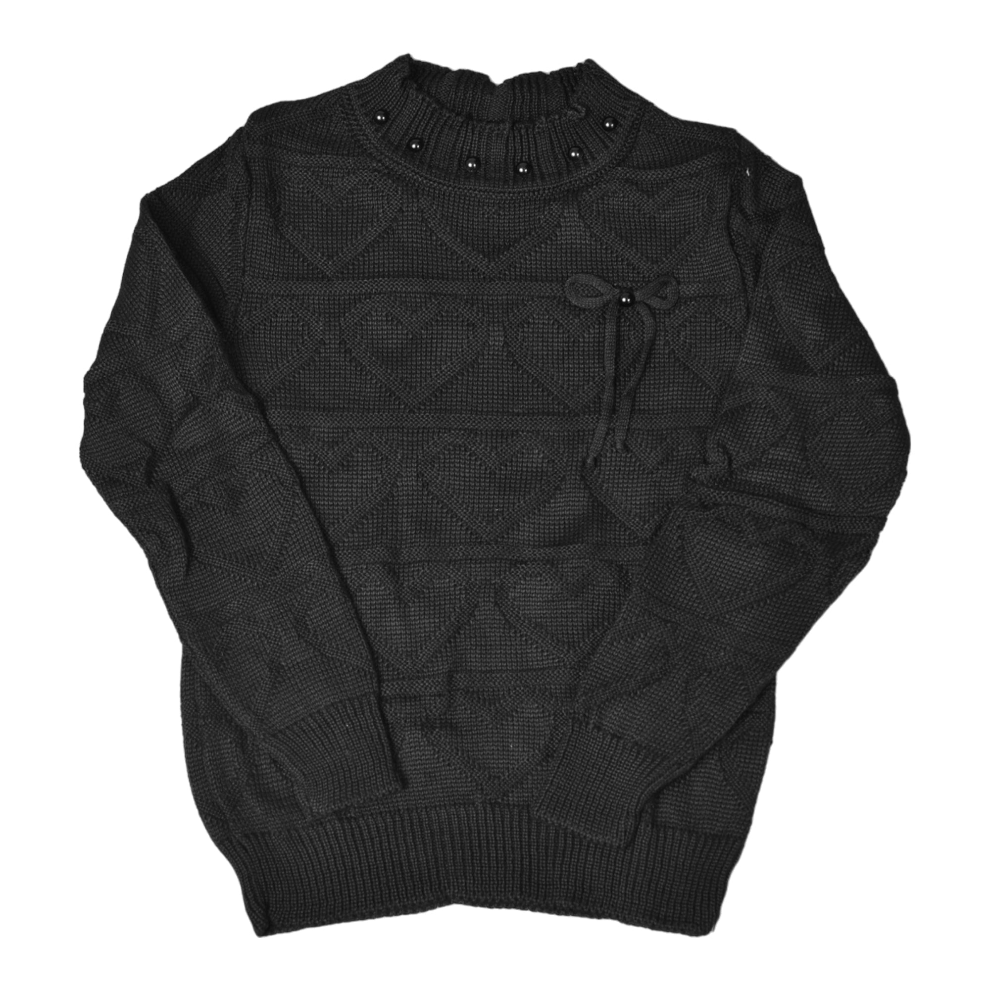 Blusa Sueter Lã Tricô Infantil Meninas Inverno